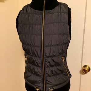 Calvin Klein Puffer Quilted Vest in Black size M